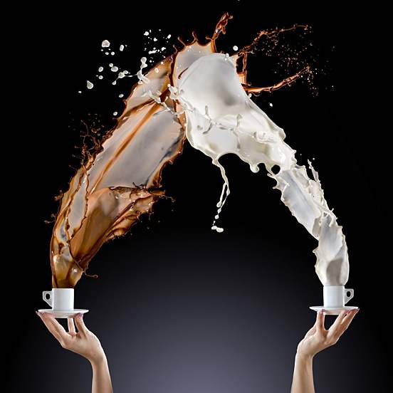 Coffee splash cup l Amazing Photo Manipulation Art To Blow Your Mind Away
