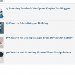 Related Post as Thumbnail Wp-Thumbie WordPress Plugin