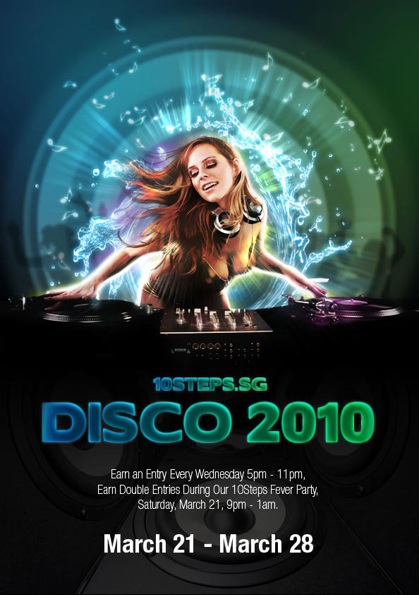 Creating an Impactful Disco Party Poster 27 New and Fabulous 3D Tutorials in Photoshop