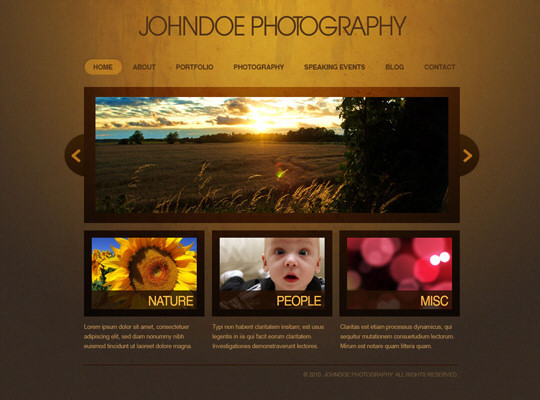 30 Photoshop Web Layouts Tutorials