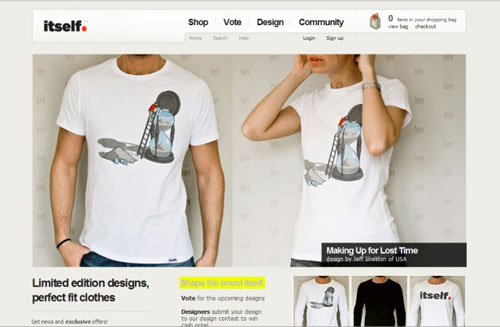 t shirt making website