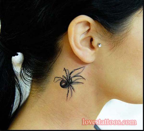 3D Spider Tattoo