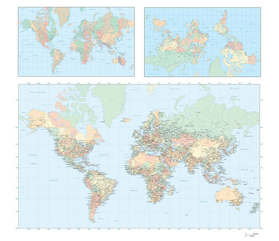 Vector Maps of the World</a> (.ai)