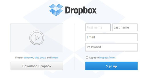 2. dropbox