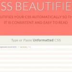 CSS BEAUTIFIER