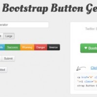 Bootstrap Button Generator
