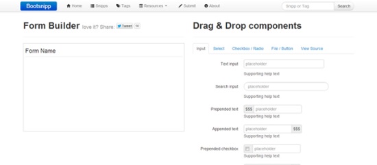 Bootstrap Form Builder