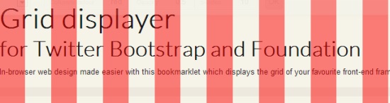 Grid Displayer Bookmarklet for Bootstrap