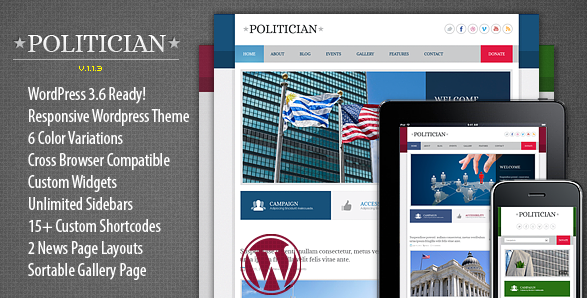 wordpress theme for city government 3