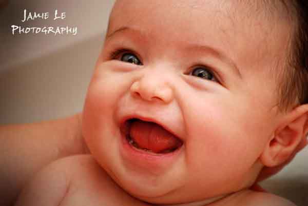 Very Happy Baby by jamielephotography 30 Beautiful Baby Photos