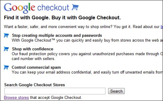 google checkout