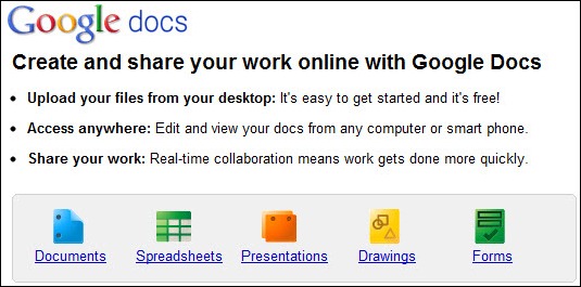 google docs