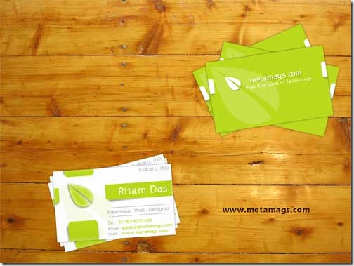 Free PSD Business Card Template11