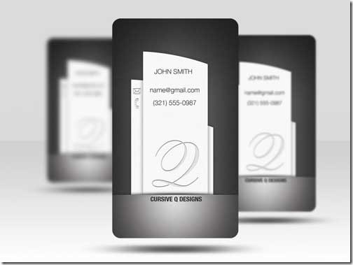 Free PSD Business Card Template23