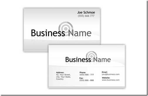 Free PSD Business Card Template4