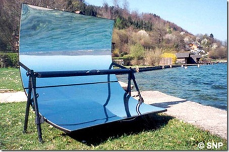 Solar Powered Barbecue Grill