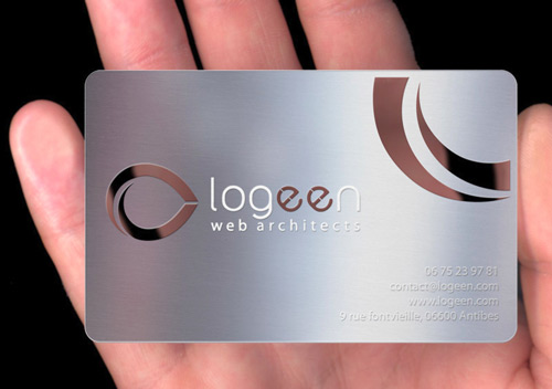 Metal Business Cards