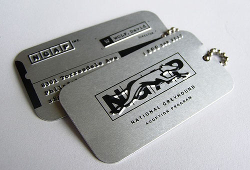 Metal Business Cards