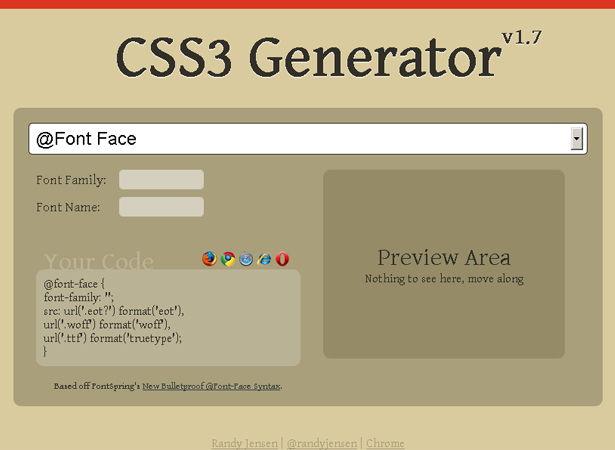 CSS3 Generator