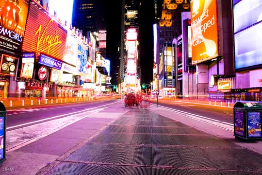 1.Times Square, New York City, N.Y