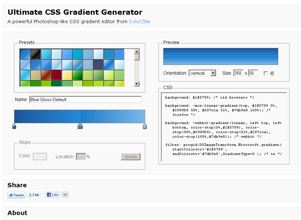 Gradient Editor