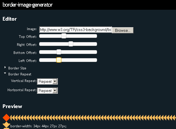 Border-image-generator