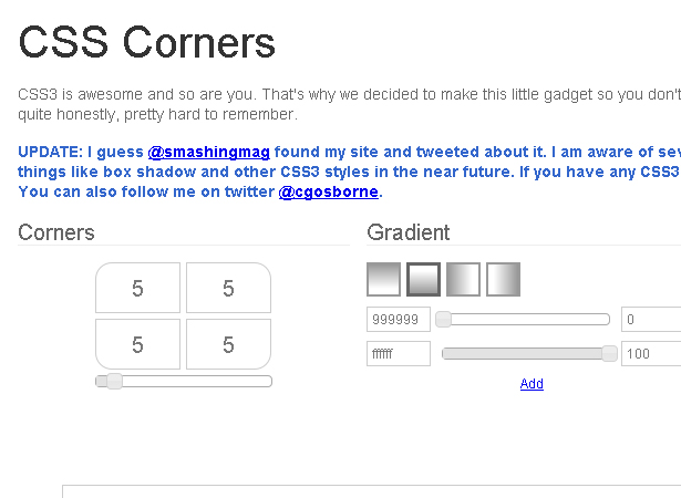 CSS Corners