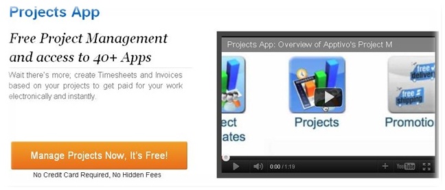 Free Project Management Tool for Freelancers and designers – Apptivo Projects Tool