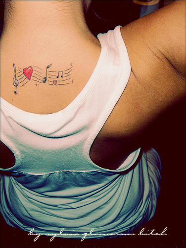 Music Love Tattoo