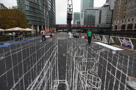 Stunning Record Breaking 3D Street Mural