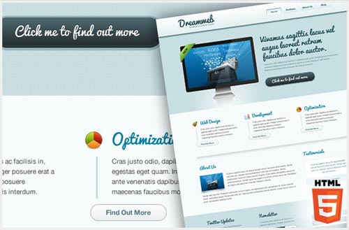How To Code A Clean Website Template In HTML5 & CSS3