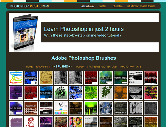 Photoshop Mosaic - Photoshop Brush Site