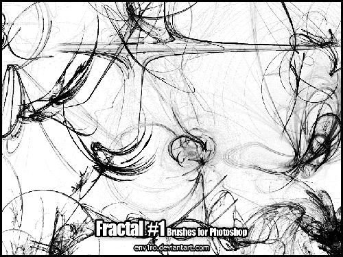 Fractal Brushes Set-10