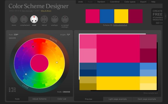 Color Scheme Designer