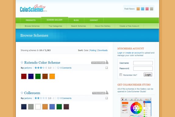 ColorSchemer Gallery