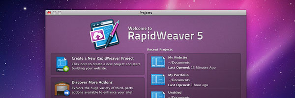 RapidWeaver 5