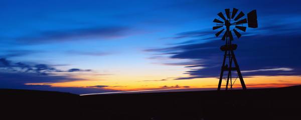 Dual Screen Wind Mill Wallpaper