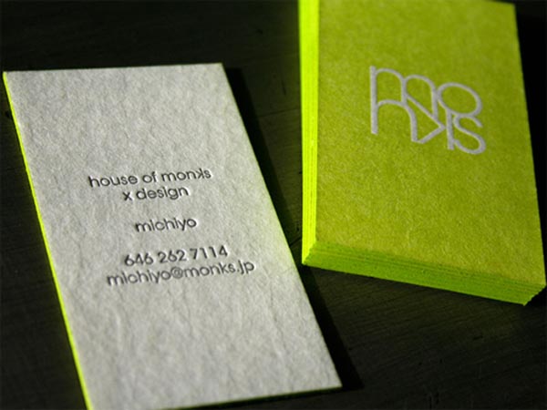 House of Monks Business Card