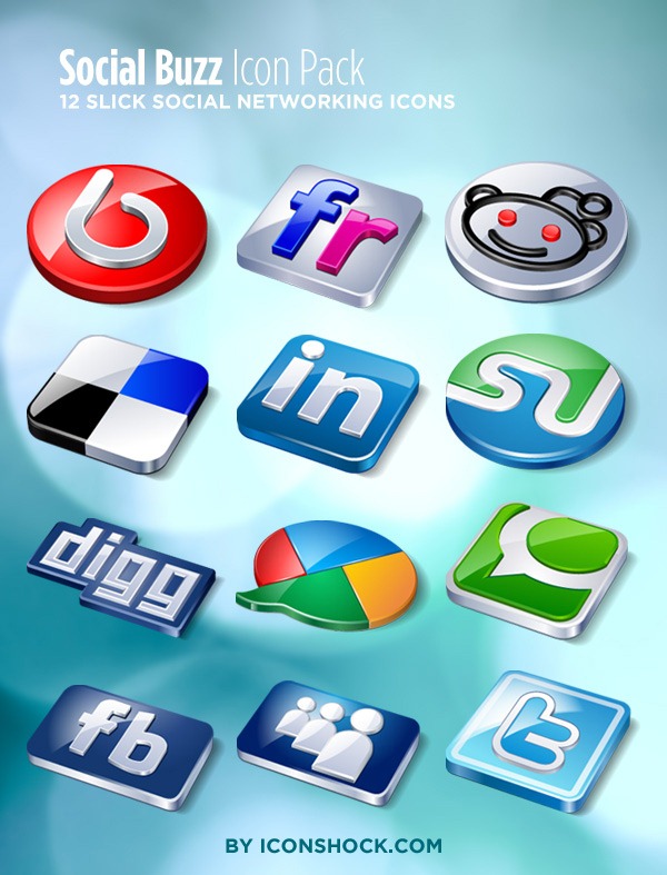 Social-Buzz-Icon-Pack