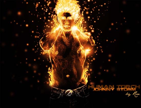 Flame On Human Torch