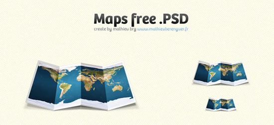 Folded Maps</a> (.psd)