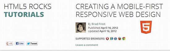 3. Creating a Mobile-First Responsive Web Design