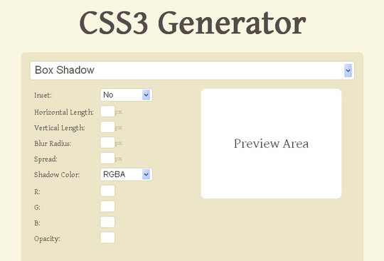 CSS3 Generator V1.6