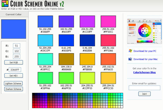 ColorSchemer Online V2