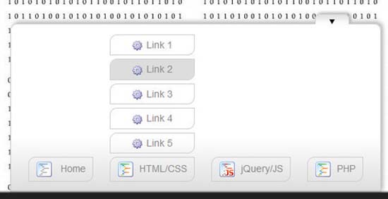 25 Free Dropdown Menus in HTML5 and CSS3