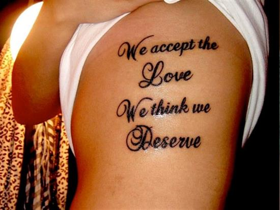 self love quotes tattoos