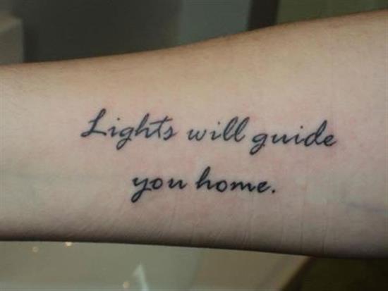 20 Meaningful Quote And Phrase Tattoos