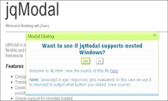 jqModal