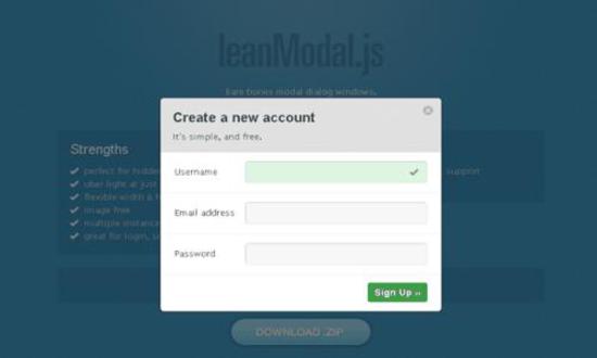 Inline/Ajax Modal Popup Plugin - jQuery Sunrise