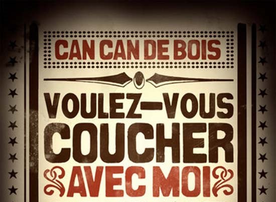 Can-Can de Bois